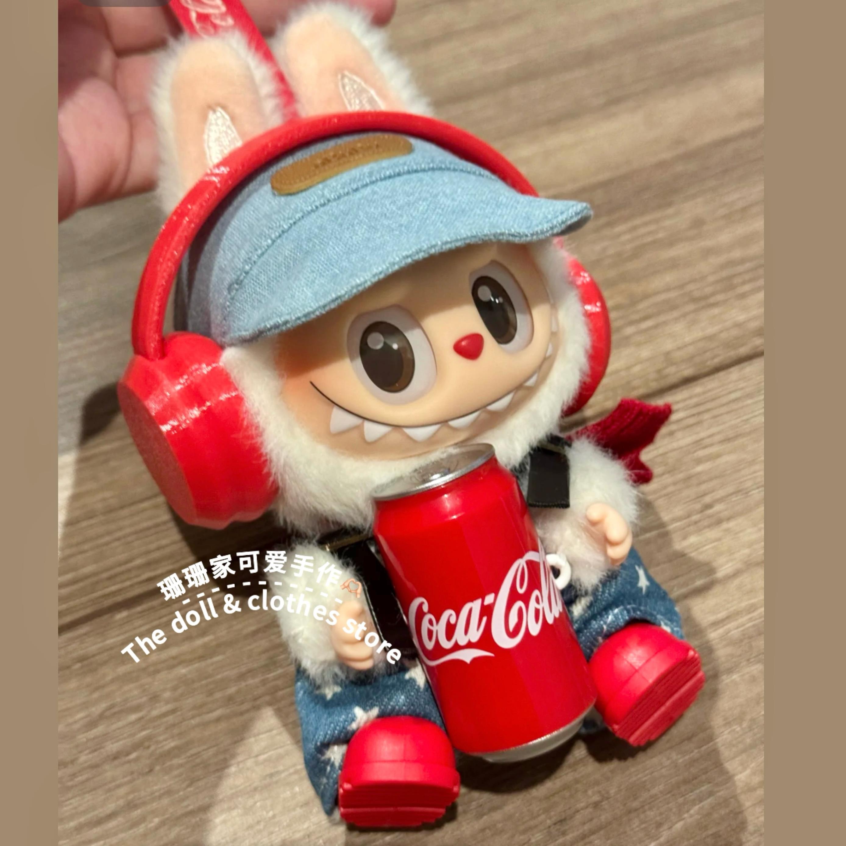拉布布娃衣labubu公仔衣服珊珊家拉布布娃衣前方高能3.0系列马卡
