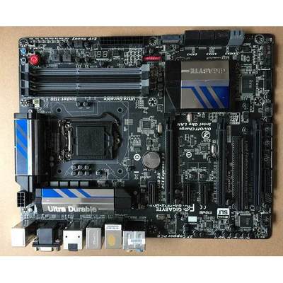 Gigabyte/ GA-Z87X-UD3H 1150针 DDR3 Z87主板 黑化固态电容