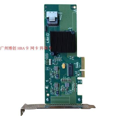 LSI 9211-4I 阵列卡 SAS通道卡 扩展卡 IT直通卡 原装 pcieX4