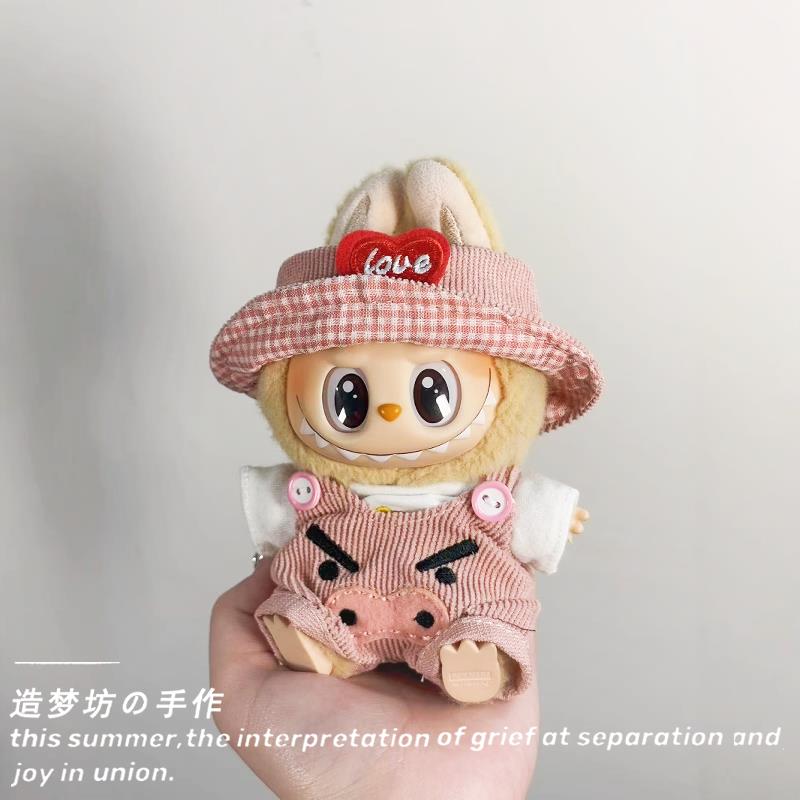 拉布布娃衣官方正品泡泡玛特二代马卡龙LABUBU唐僧套装坐坐派对委
