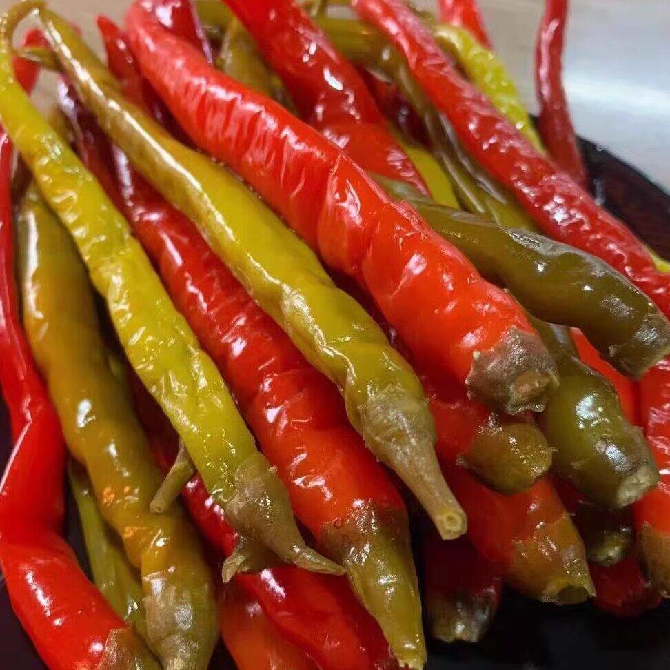 贵州土特产酸辣椒铜仁农家老坛腌制泡辣椒糟辣椒二荆条下饭菜泡椒