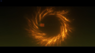 houdini19.5特效拉丝流光粒子 网盘发货