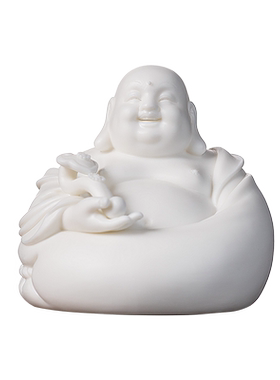 大肚弥勒佛招财家居中式