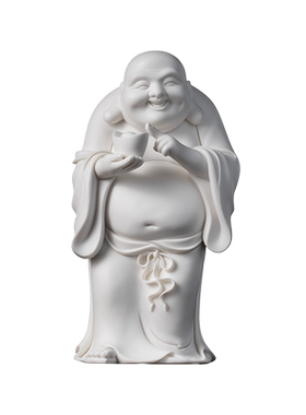 陶瓷摆件元宝弥勒立像