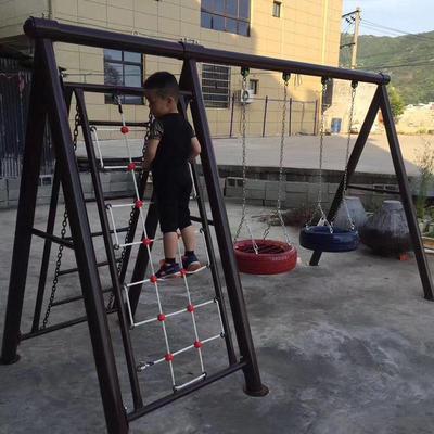 幼儿园荡桥儿童户外玩具秋千感统训练器材攀爬架爬网组合游乐设施
