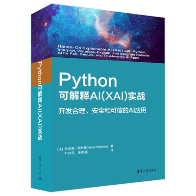 Python可解释AI（XAI）实战 丹尼斯·罗斯曼 叶伟 机器学习模型构建 Python开源XAI工具方法教程 设计和可视化方面实践集成教程书