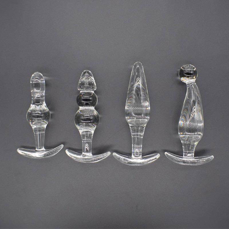 A glass-made anus used as a masturbation toy