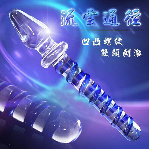 Glass-made femalemasturbation toy fake phallus adult product