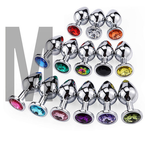Adult sex toys SM metal anal plug for men and women, mastur