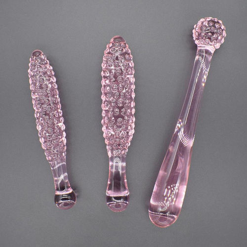 Corn cob, glass dildo, anal plug, female masturbator, simul