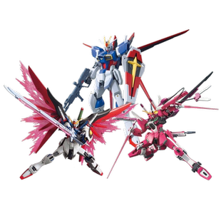 【自营】万代HG 1/144红金异端突击自由命运无限正义高达拼装模型