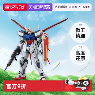 【自营】万代 高达 拼装MG 1/100 空战型强袭高达RM ver.翔翼突击