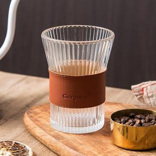 轻奢玻璃漱口杯高颜值家用刷牙杯子卫生间洗漱牙刷杯牙具套装