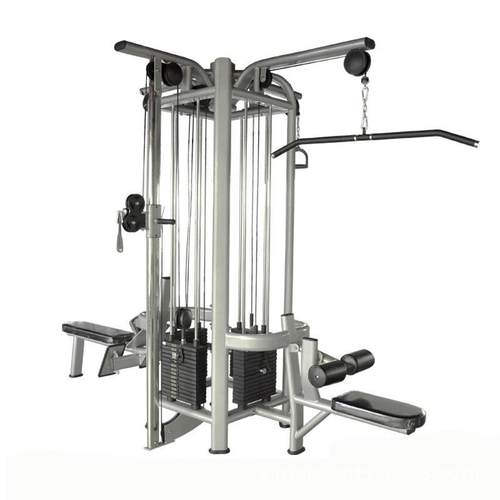 健身房四方位训练器多功能四人站力量组合运动器械健身综合训练器