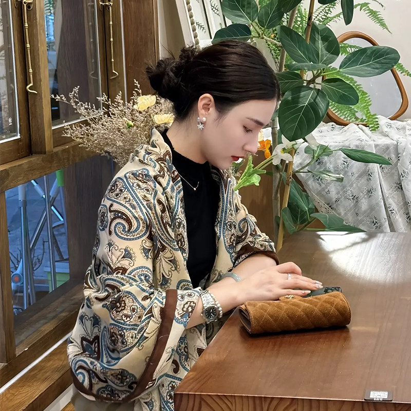 2026新款夏季披肩女旅游防晒丝巾