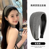 宽边复古发箍女2026新款 last kiss 高级感高颅顶头箍洗脸发卡发饰