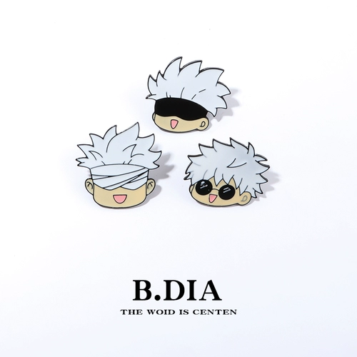 Магическая битва (Jujutsu Kaisen), мультяшный значок, брошь для влюбленных для школьников, сумка, аксессуар для сумки, аксессуары, подарок на день рождения