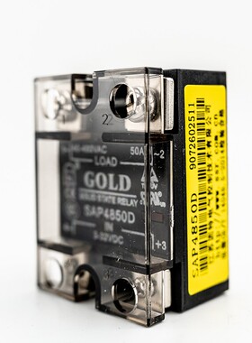 固态继电器SAP4850D GOLD直流控交流50A SSR-50DA H12WD4850PG UL