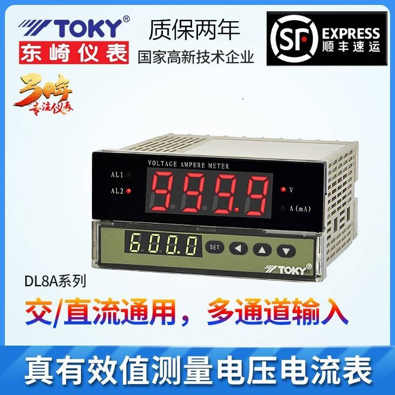 DL8A-RC10V600 RC10A1000 DC10A RC18A1000东崎TOKY电压表电流表