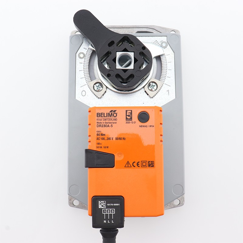 BELIMO电动蝶阀调节开关温控水阀D680N/SR24A-5/230A-5博力谋