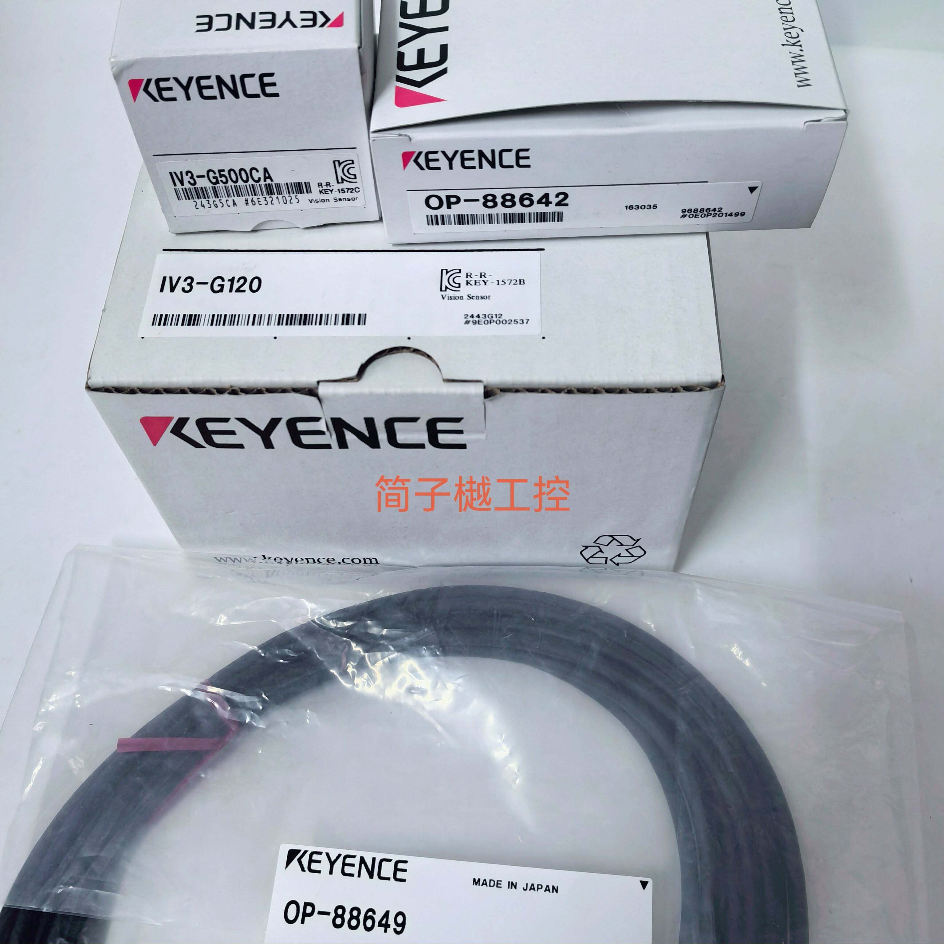 基恩士IV3-G120 IV3-G600CA IV3-G500CA AI图像相机CCD相机光电