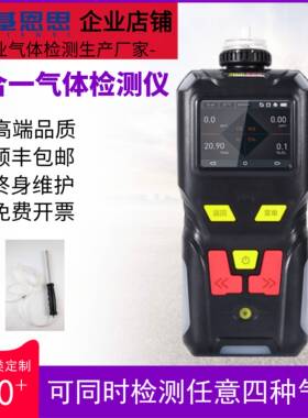 基恩思硫酸雾气体检测仪H2SO4泵吸式气体分析仪浓度含量报警仪器