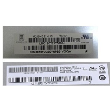 M215HGE-L21 HR215WU1 T215HVN01 LTM215HT05 LM215WF4 HM215F01