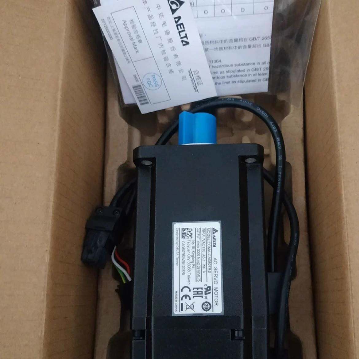 台达台达伺服电机ECMA-C20604RS/CA0807RS/CA0807PS/CA0807ES/SS