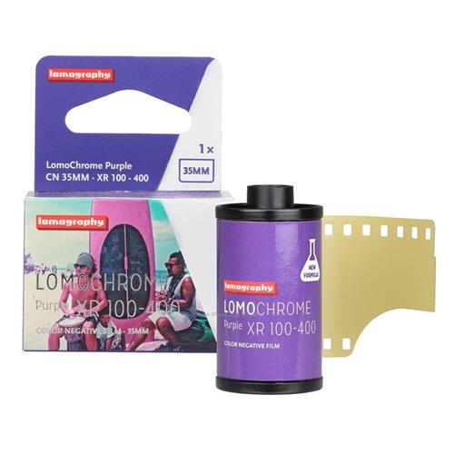 LOMOCHROME紫色Purple胶卷XR100可变色200感光400度负片LOMO胶片-封面