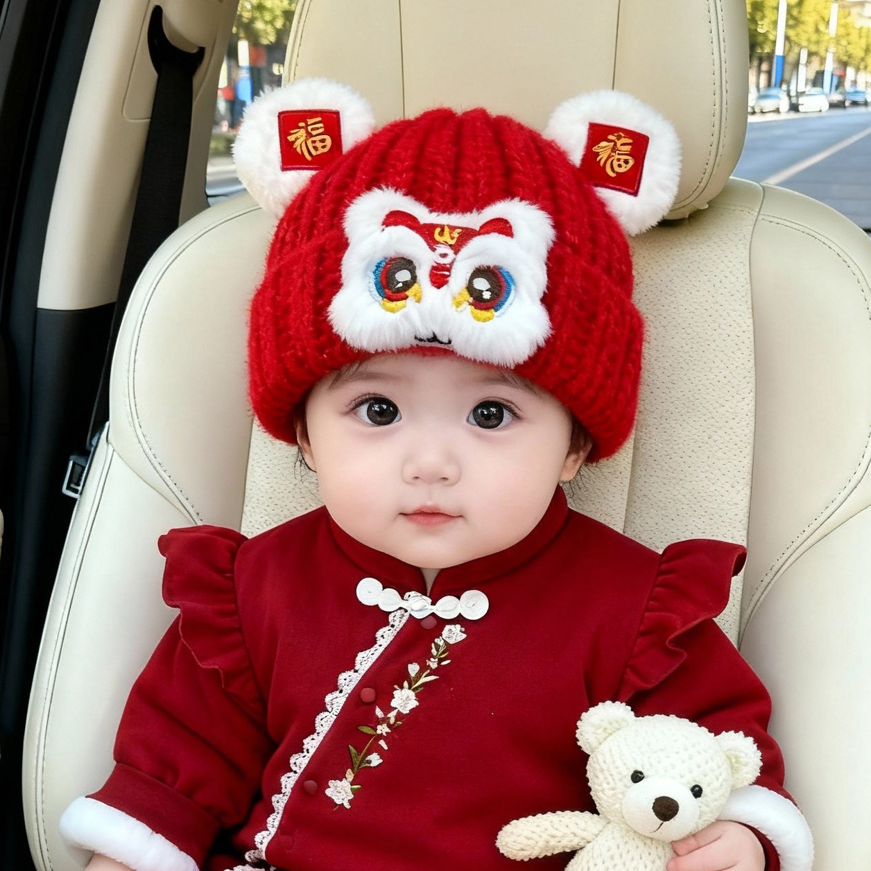 婴儿帽子春秋款地主帽