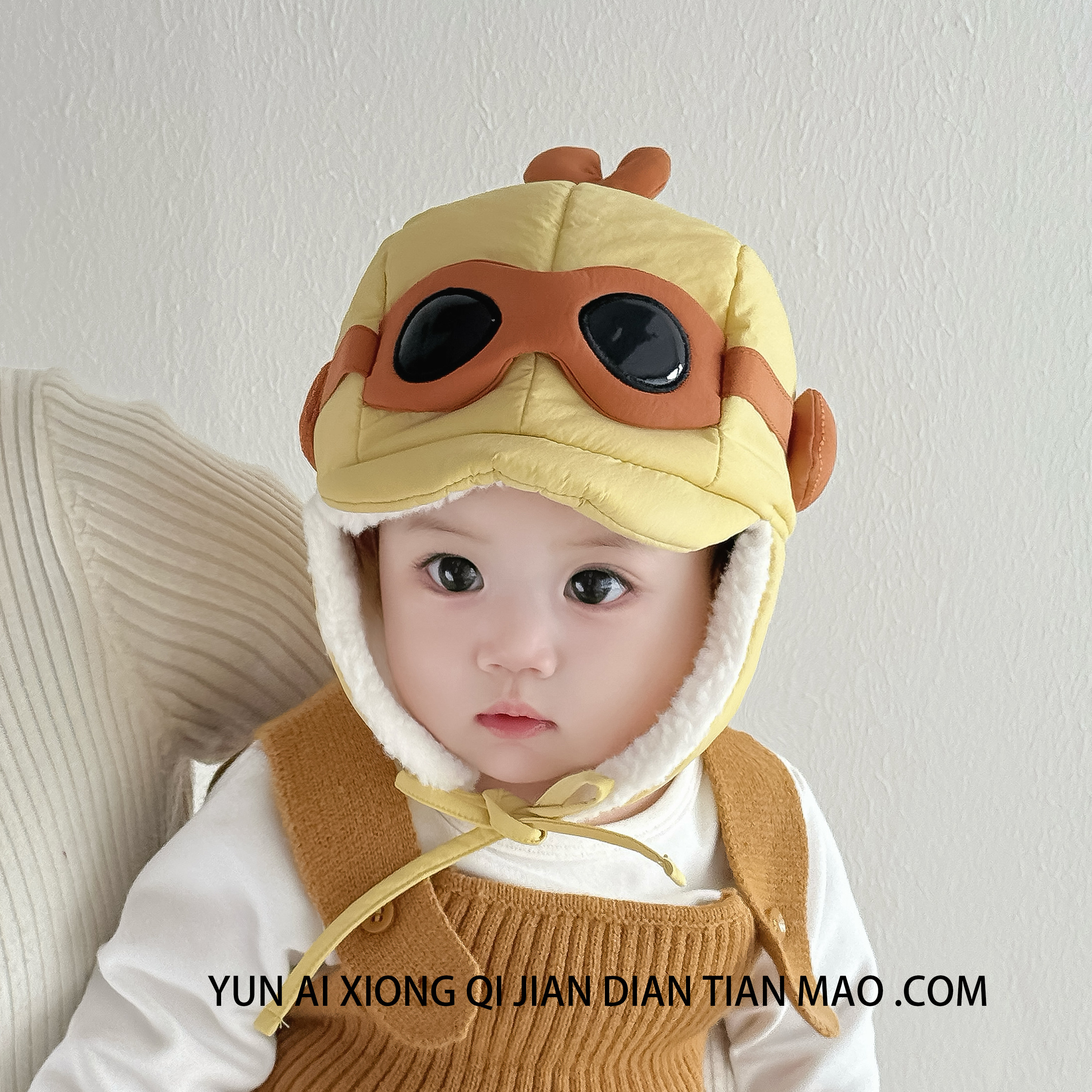 加绒婴儿帽子宝宝秋冬季男童雷锋帽女童护耳帽儿童保暖帽小月龄厚,童装/婴儿装/亲子装,帽子,淘宝优惠券,粉丝福利购,淘宝优惠卷