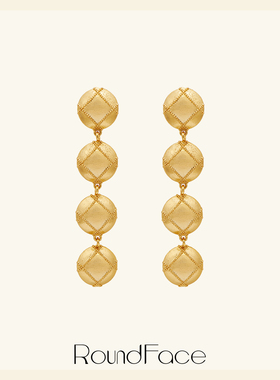 折扣款RoundFace月光系列 原创设计小众耳环轻奢耳饰礼物送女友