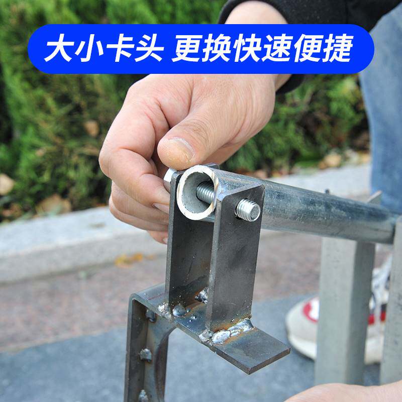 拔杆器竹竿神器拔桩柱拔大棚钢管拔香蕉竹竿农具水泥柱方管拔角铁