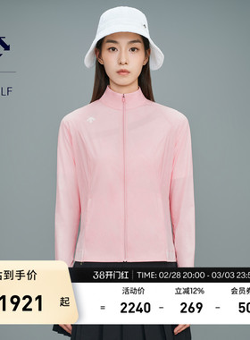DESCENTEGOLF 迪桑特高尔夫FIELD系列女士梭织运动上衣G433WFBL89