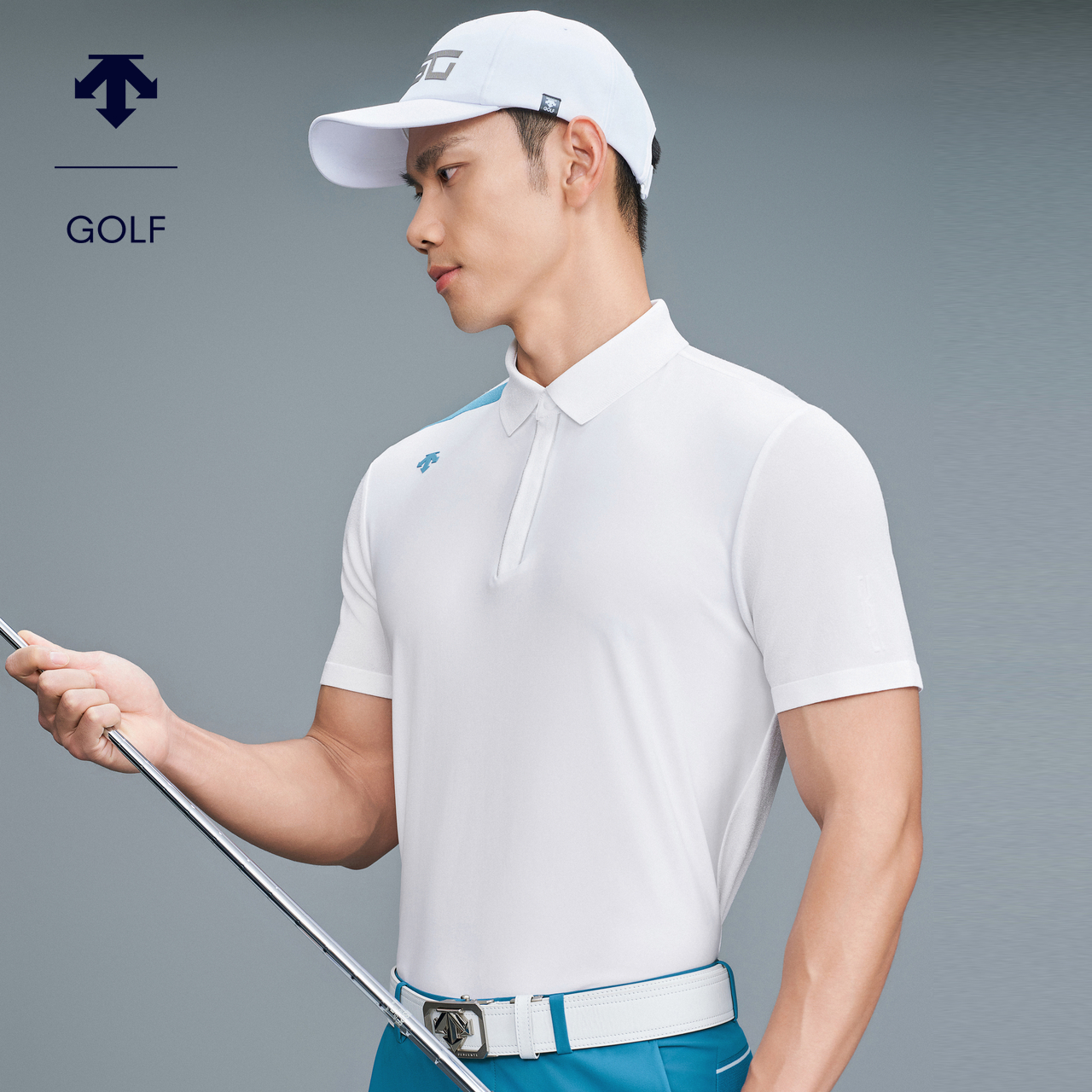 DESCENTEGOLF 迪桑特高尔夫 男士短袖POLO衫G423MFTS41