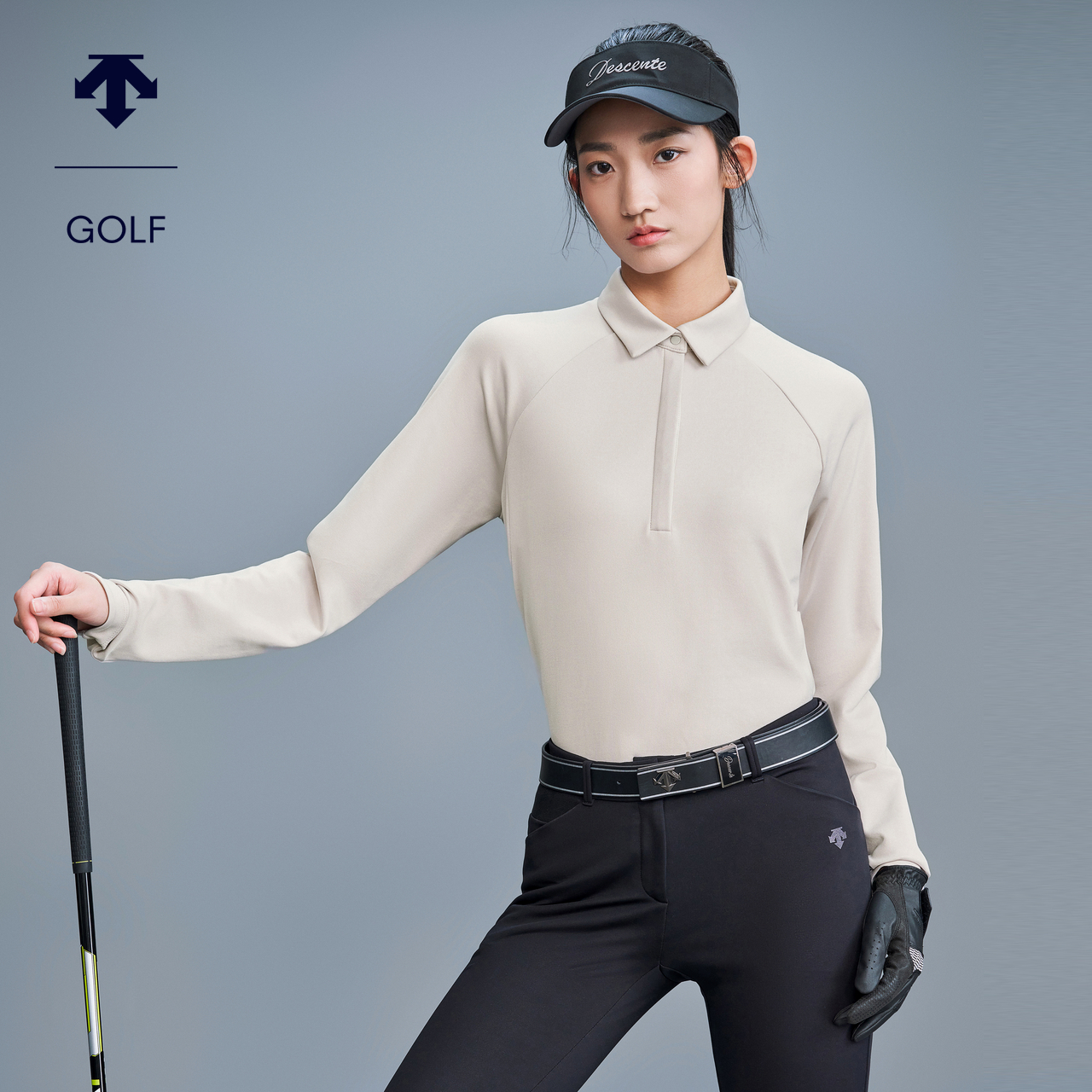 DESCENTEGOLF 迪桑特高尔夫 PRO系列 女士长袖T恤G332WPTL84