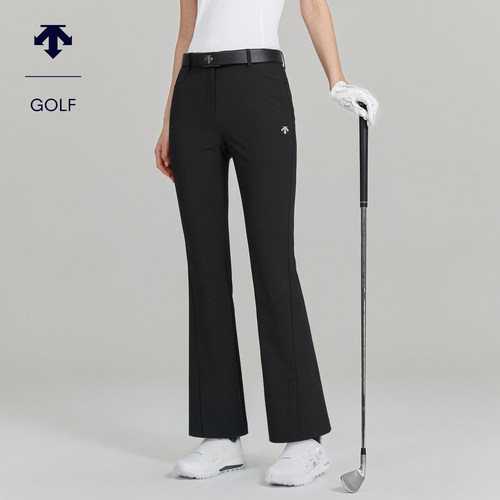 DESCENTEGOLF迪桑特高尔夫女士PRO防晒凉感微喇长裤显瘦夏季新品