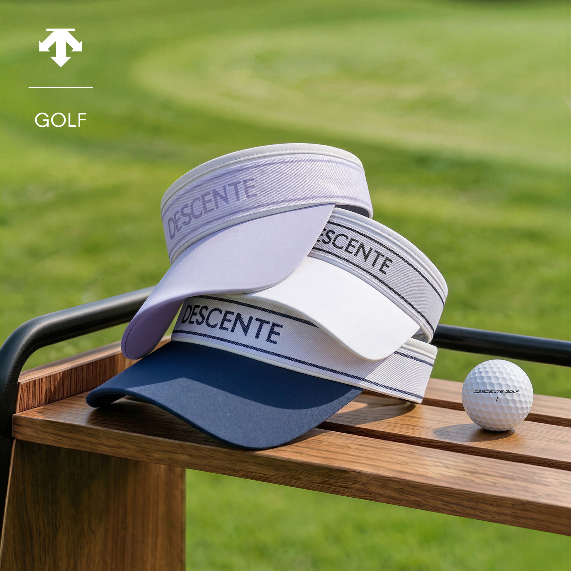 DESCENTEGOLF 迪桑特高尔夫 女士PRO系列空顶帽春夏新品
