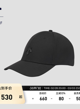 DESCENTEGOLF 迪桑特高尔夫男士运动球帽 透气排汗G433MPCP71