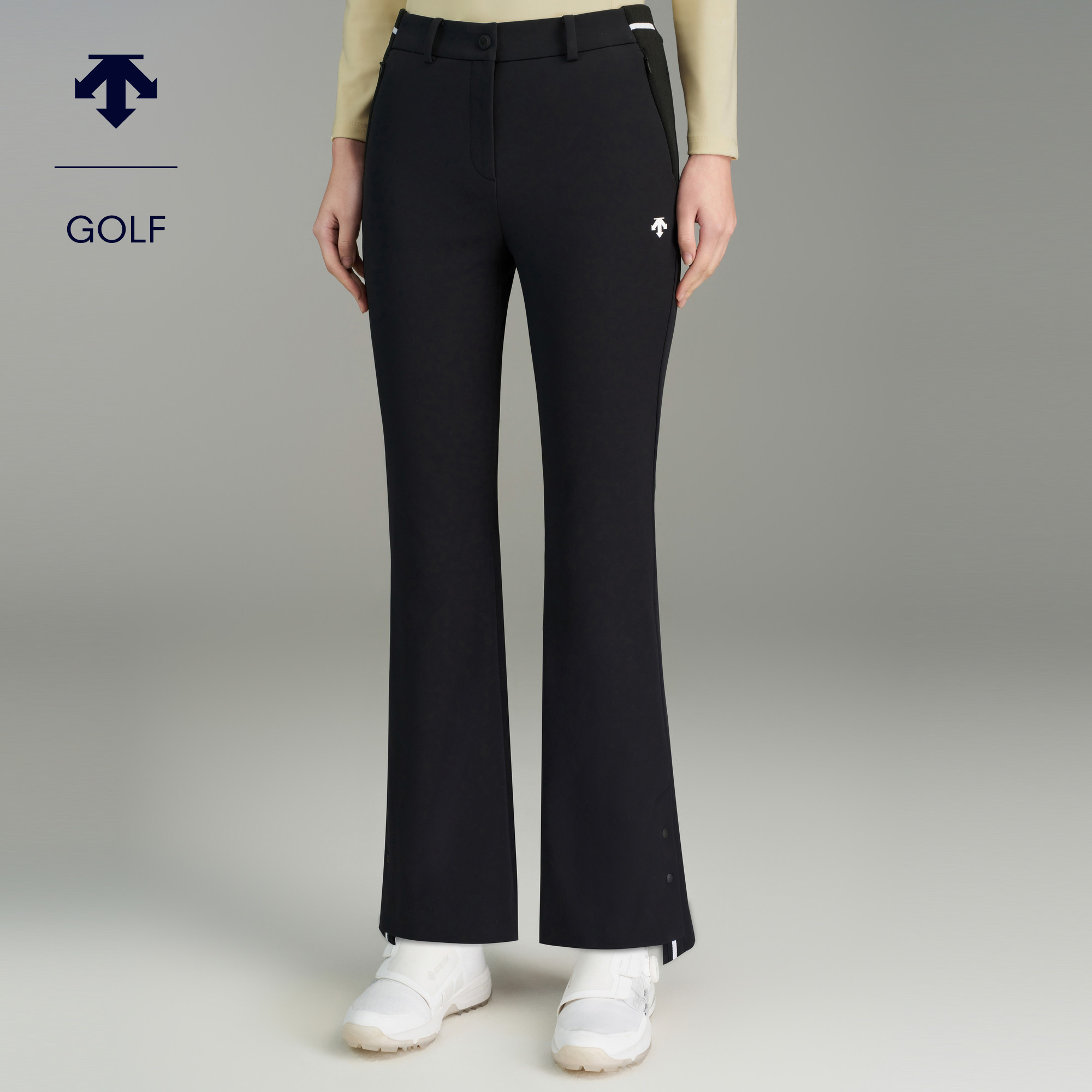 DESCENTEGOLF 迪桑特高尔夫女士弹力喇叭修身长裤,运动/瑜伽/健身/球迷用品,高尔夫裤装,淘宝优惠券,粉丝福利购,淘宝优惠卷