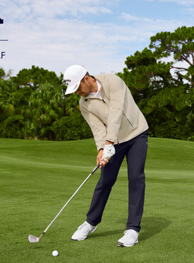 【Xander同款】迪桑特高尔夫男士PRO系列经典直筒长裤 秋冬新品