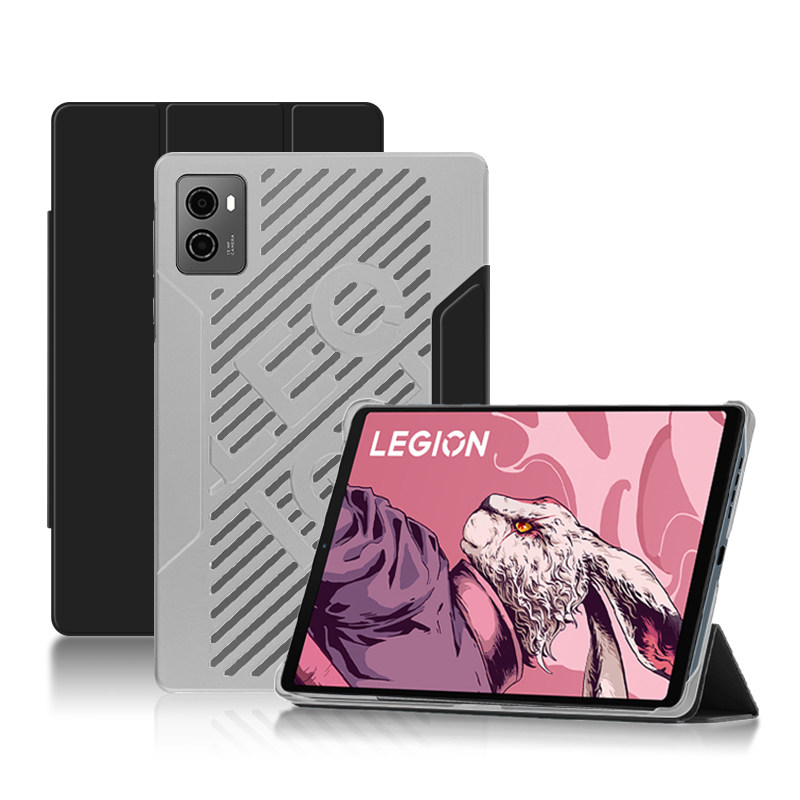 适用2023款联想拯救者Y700二代保护套8.8英寸y700保护壳游戏平板电脑TB320FC镂空散热三折支撑防摔外壳