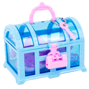 过家家玩具女孩生日礼物首饰盒公主百宝箱带锁头饰儿童饰品盒