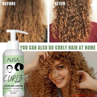 Flexible Curly Hair Styling Gel Volumizing curling Cream