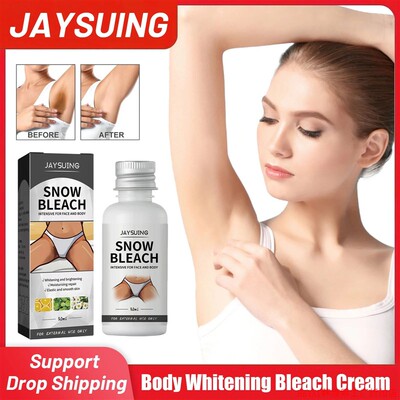 Body Whitening Bleach Cream Brighten Underarm Elbow Knees