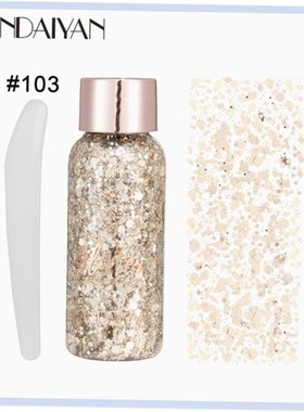 Eye Glitter Nail Hair Body Face Stickers Gel Art Loose Sequi