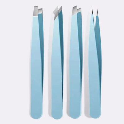 Precision Stainless Steel Tweezers For Eyebrow Hair Facial H