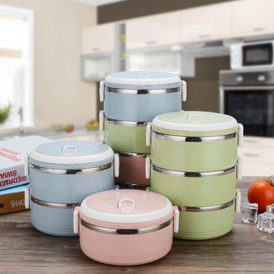 food storage container insulated lunch box tub set  cutlery