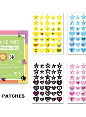 18-600pcs Star Pimple Patch Acne Colorful Invisible Acne Rem