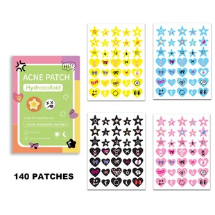 18-600pcs Star Pimple Patch Acne Colorful Invisible Acne Rem